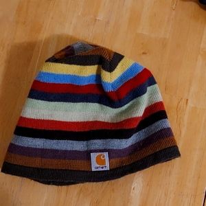 Striped Carhartt Beanie